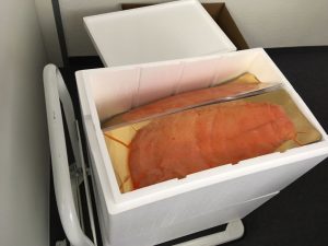 Lachs Schober Geschenk - Herzlichen Dank - Launching TVaaS2.0 Plattform